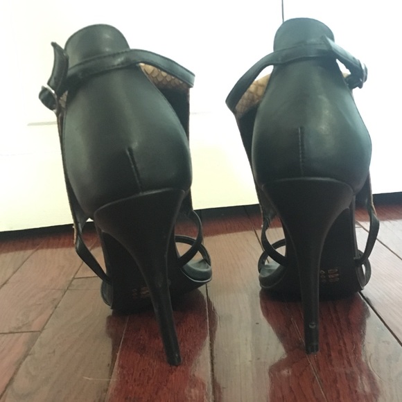 Shoe Cult by Nasty Gal Strappy Faux Snake Skin - Picture 3 of 6